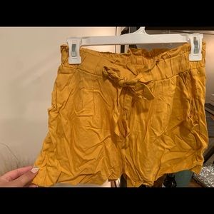 Ambiance shorts! Size: M Color: yellow/gold